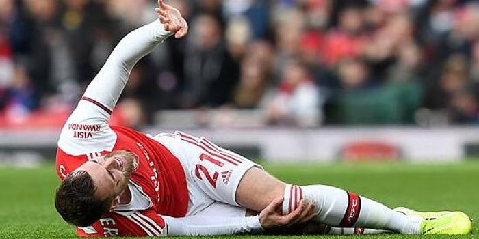  阿森纳中场核心重伤赛季报销  